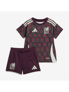 adidas Mexico 2024 Home Baby Little/Big Kids' AEROREADY Soccer Kit